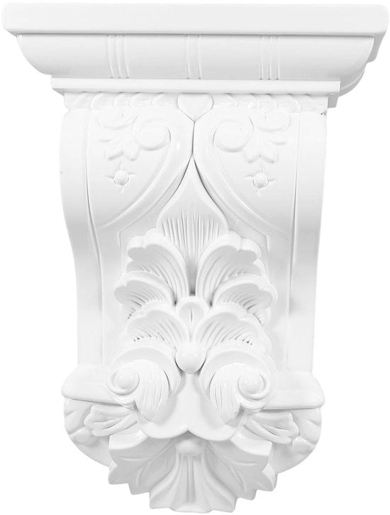 Colonna romana - Decorazione corvo - intagliato