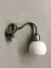 Lampada Applique Cromo Attacco Telaio - Capannoli