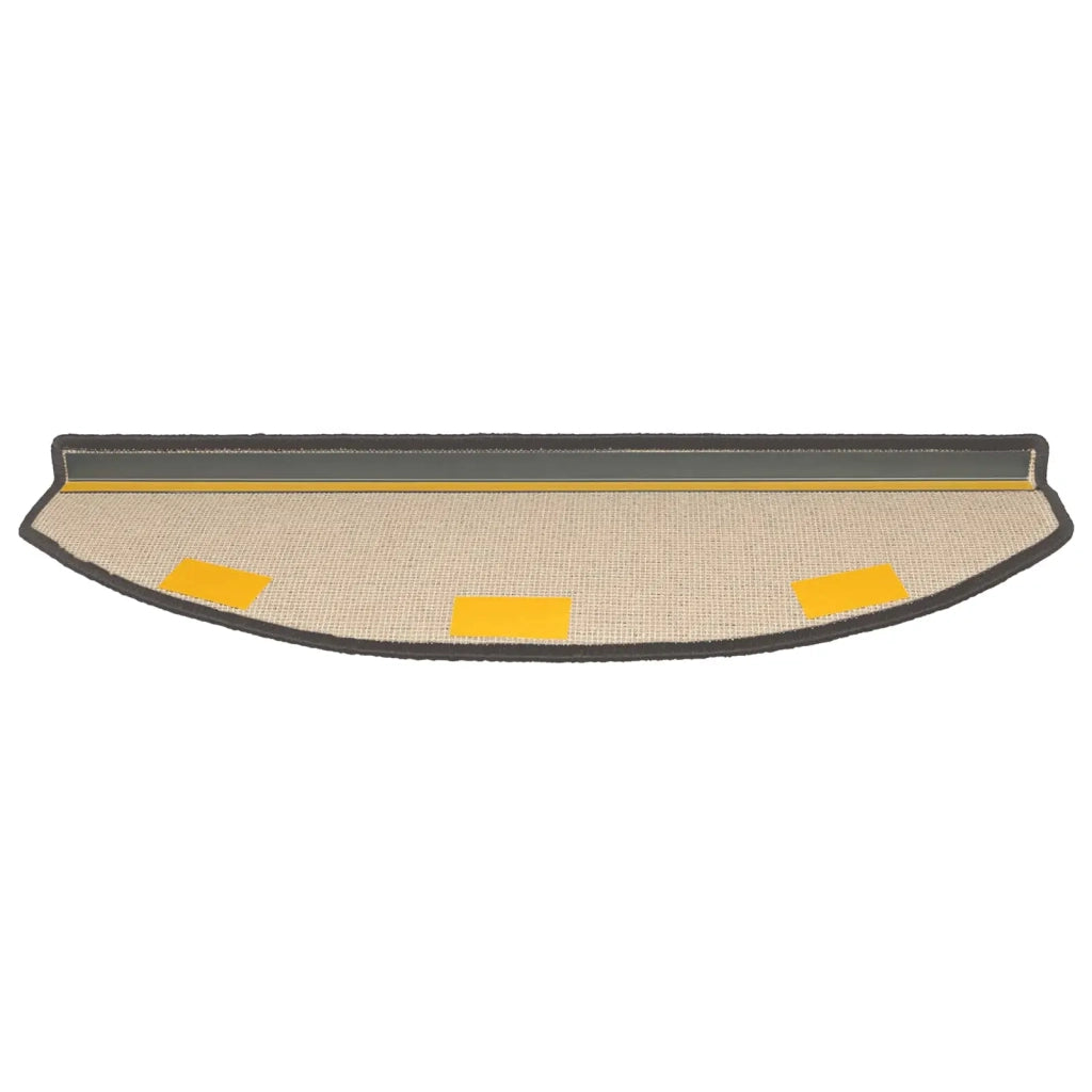 Tappetini per scale autoadesivi 15 pcs Grigio Scuro 42038647