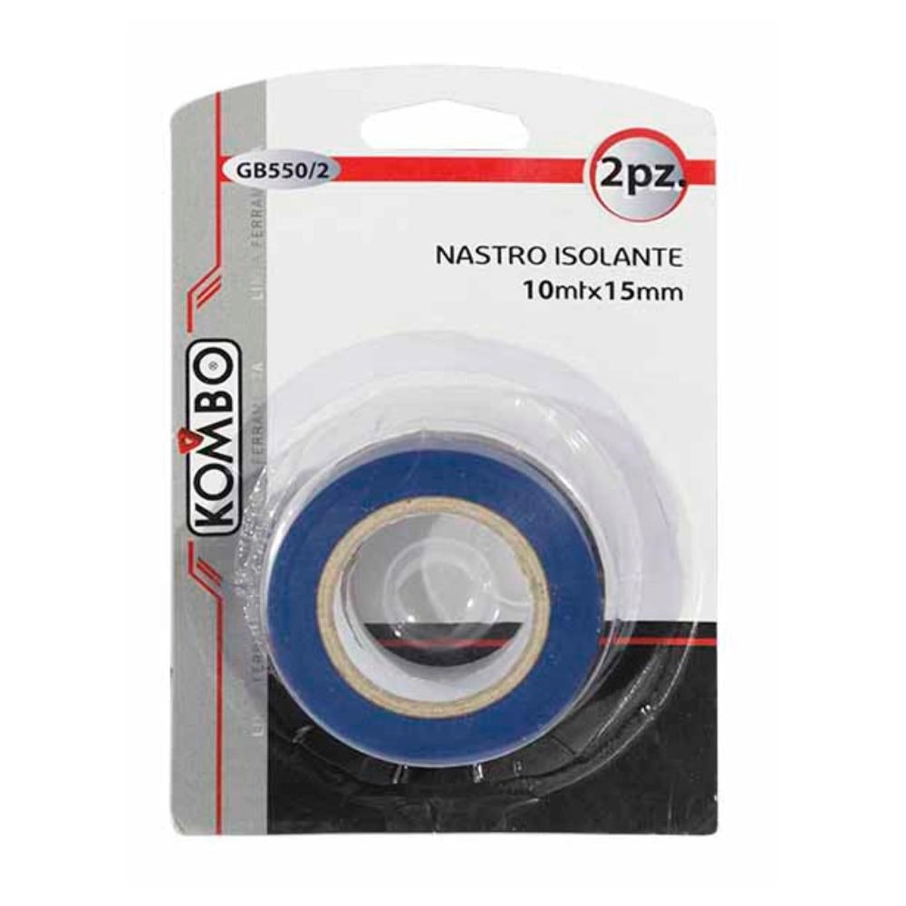 NASTRO ISOLANTE 15MM X 10MT PZ 2