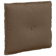 Cuscino per Schiena | Cuscino dorsale Marrone 50 x 19 x 45 cm Tessuto
