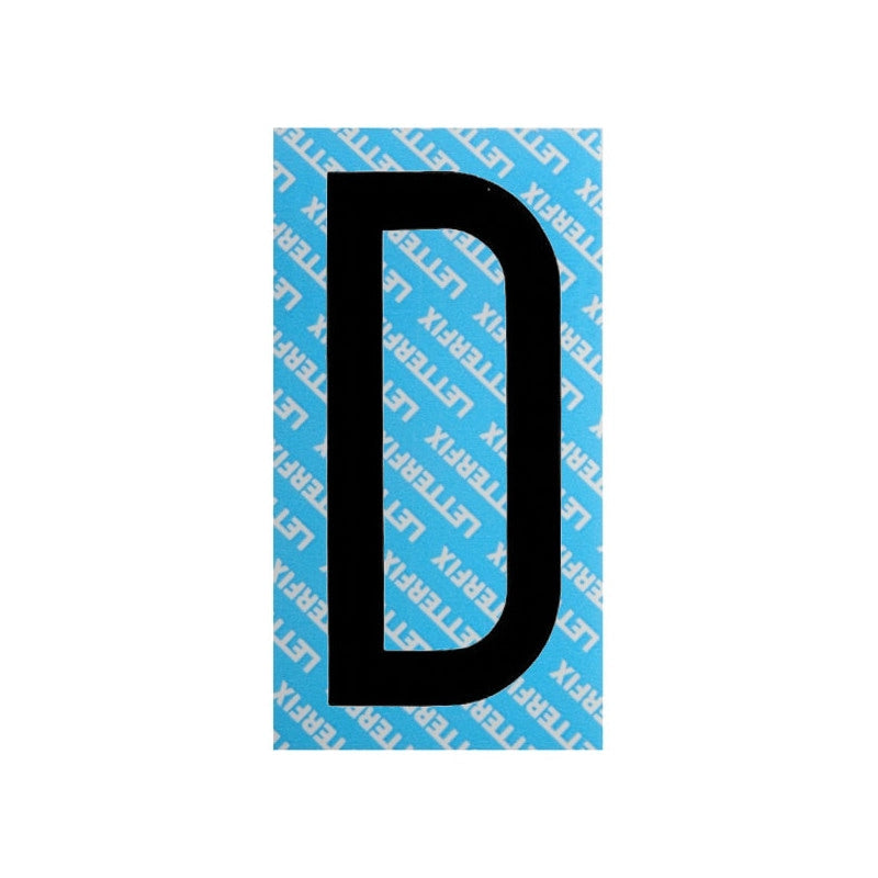 Lettera Adesiva Nera Serie T80 D Letterfix
