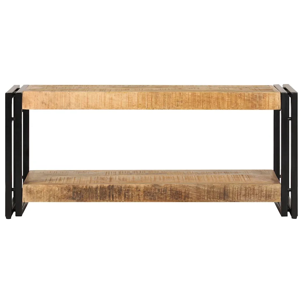 Mobile Porta TV-Mobile per TV-Credenza TV 90x30x40 cm in Legno Massello di Mango 317255