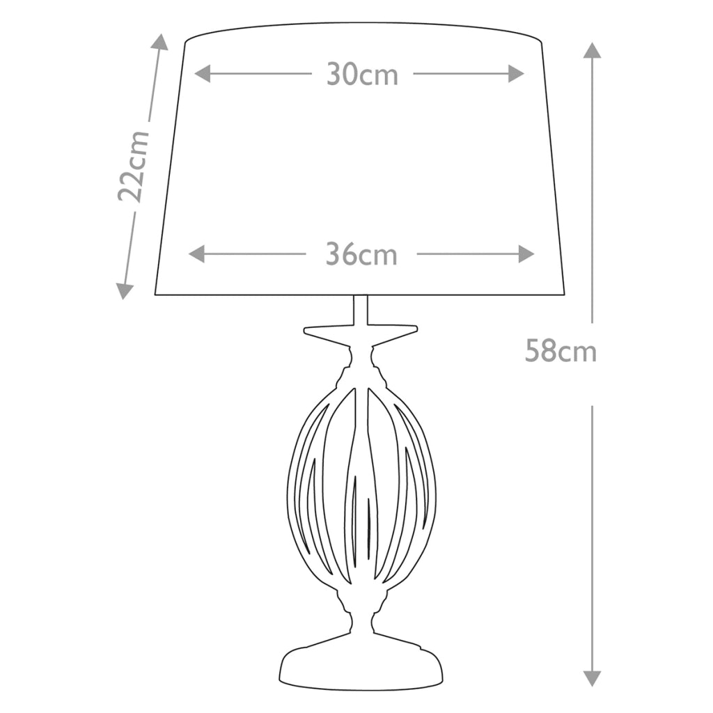 Lampada da tavolo classica ottone paralume bianco Aegean E27