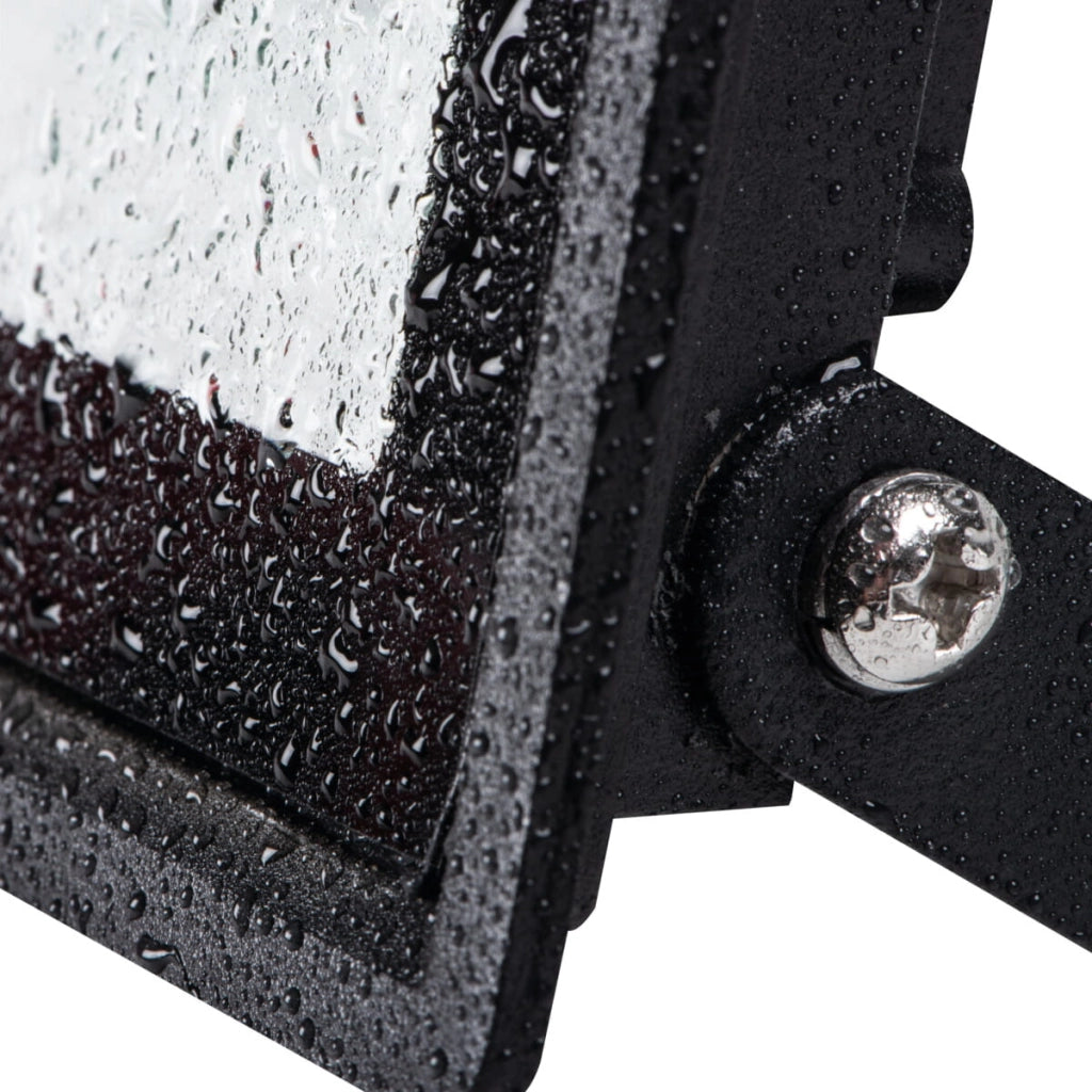 Faretto LED 30W 4000K sensore movimento IP44 nero MiLEDo