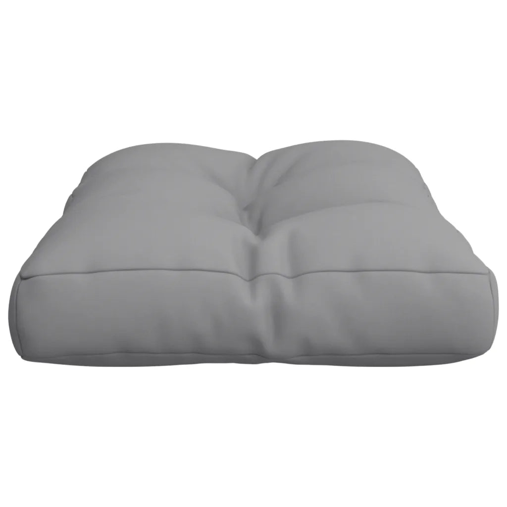 Cuscino per Pallet Grigio 50x40x12 cm in Tessuto 360536