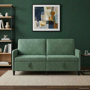 Divano con Storage Verde Mare 172 x 78 x 87 cm Poliestere 42036972