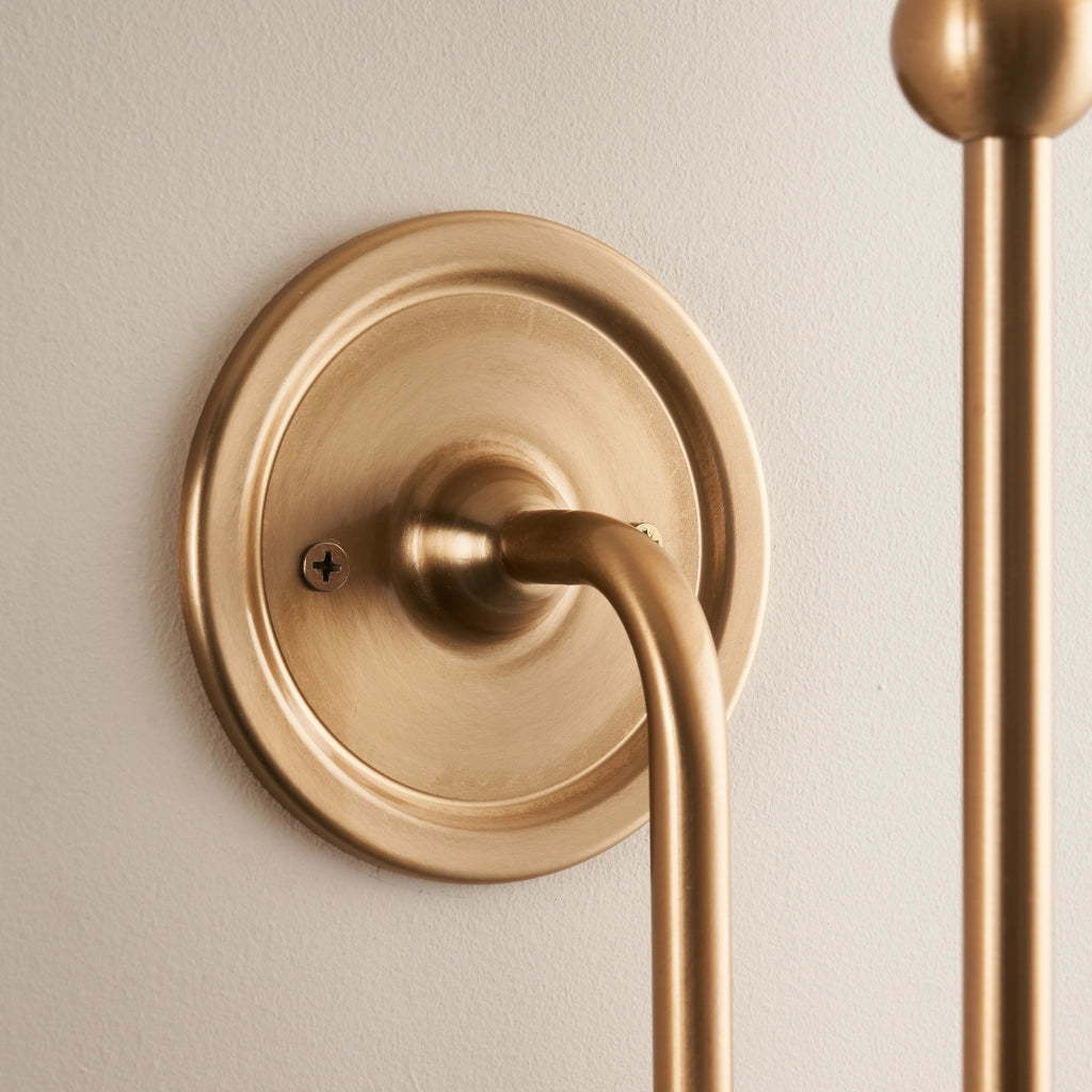 Applique Santiago ottone anticato B22 1 luce Endon