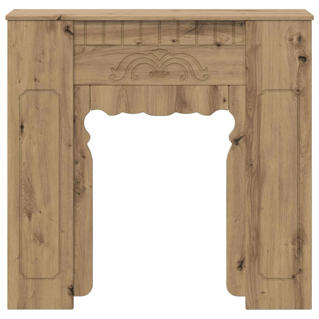 Cornice per camino Rovere Artigianale 93 x 20 x 89 cm 8006632