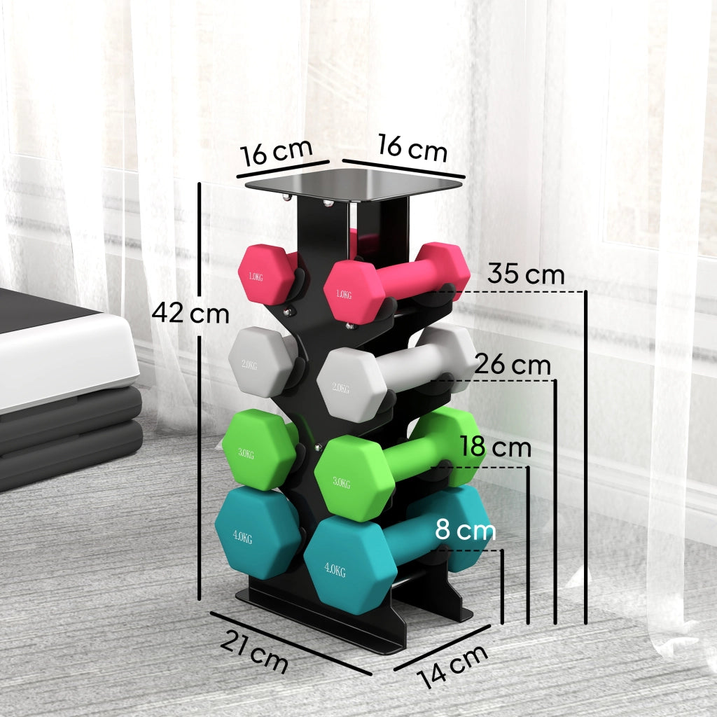 Set Hanteli ¨C Minimal ¨C 4 Paar 1-4 kg