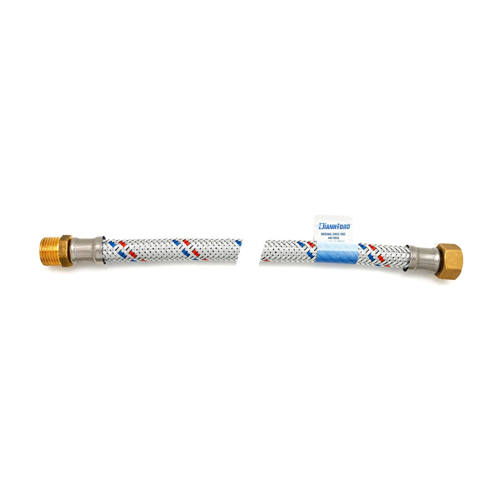 FLESSIBILE ANTIVIBRANTE IN ACCIAIO ZINCATO MF CM 50- 1- DH- pezzi 1