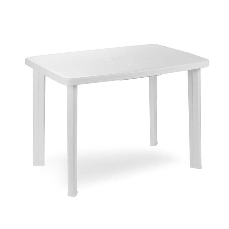 MAURY'S TAVOLO FARETTO DA ESTERNO 101 X 68 X H72 CM BIANCO