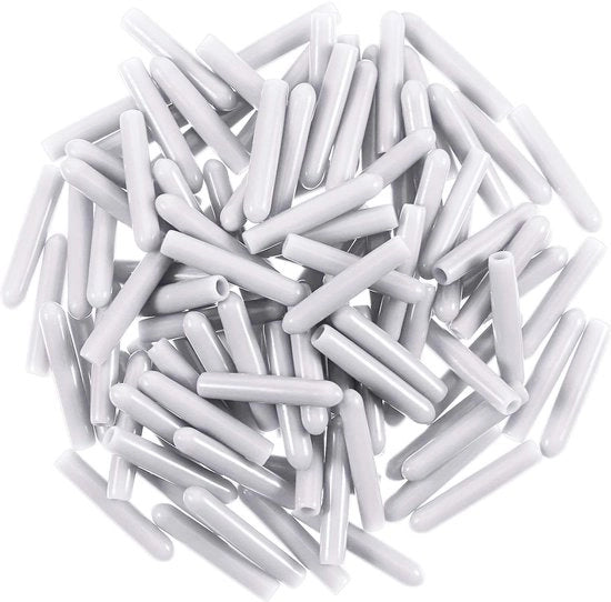 Set di protezioni per lavastoviglie in silicone 100 pezzi - punte antiscivolo - diametro interno 3,2 mm - materiale resistente