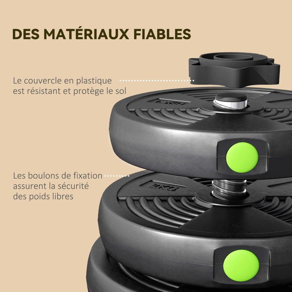 Manubri regolabili 2 in 1 ¨C Minimal ¨C 30 kg, con barre