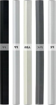 Fili di lega di ABS/PVC/PE/PP con tessuto di rinforzo per stecchi di saldatura in plastica - 50 pezzi di morsetti - 5 pezzi di morsetti per saldatura in plastica con 5 colori