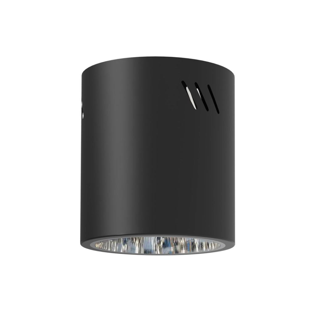 Faretto soffitto tondo Ø14 nero E27 60W George Milagro