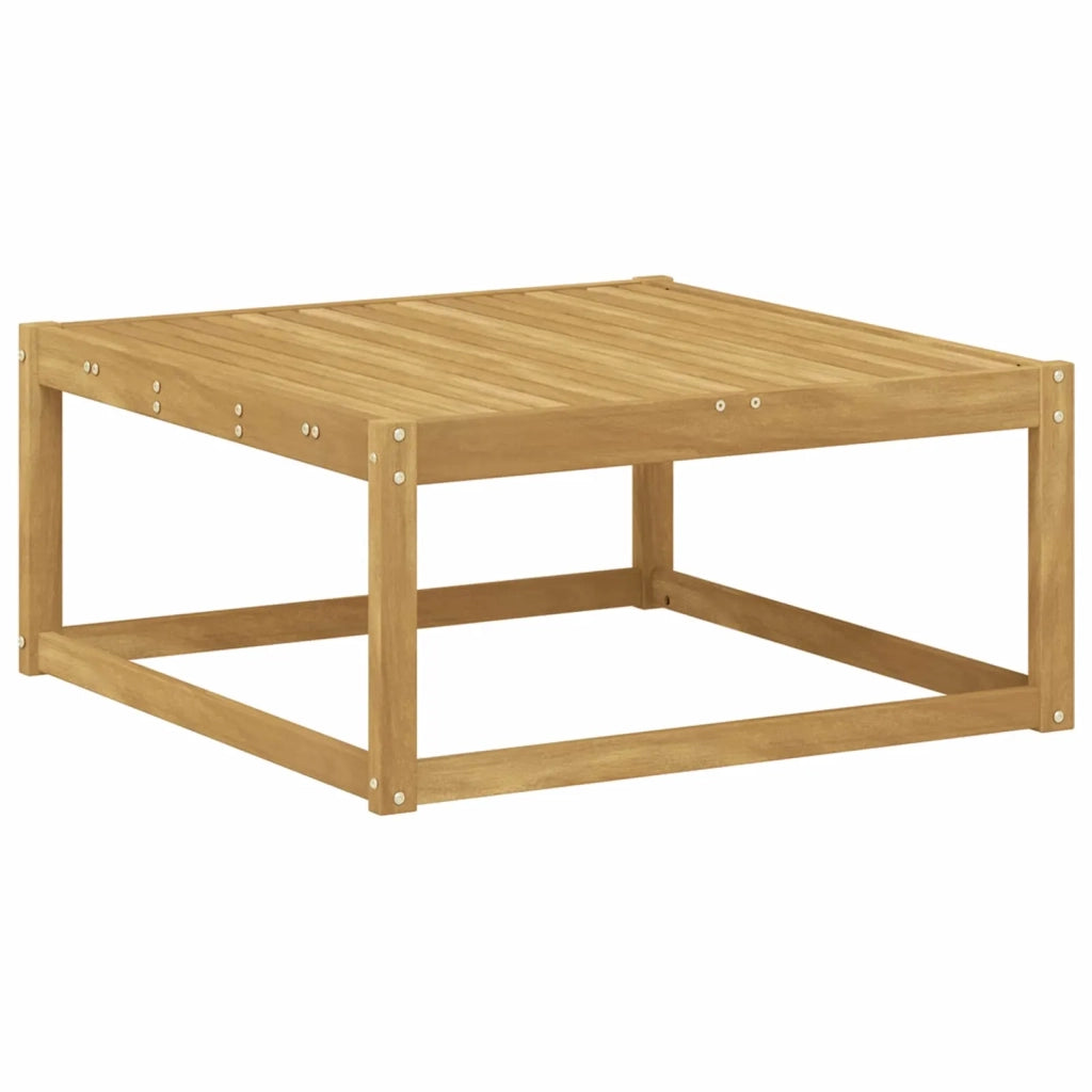 Set di divani da esterno 6 pz Bianco e Grigio Chiaro Poliestere 3386355