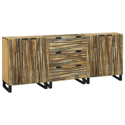 Set di mobili per il bagno 3 pcs Marrone Legno multistrato 3310041