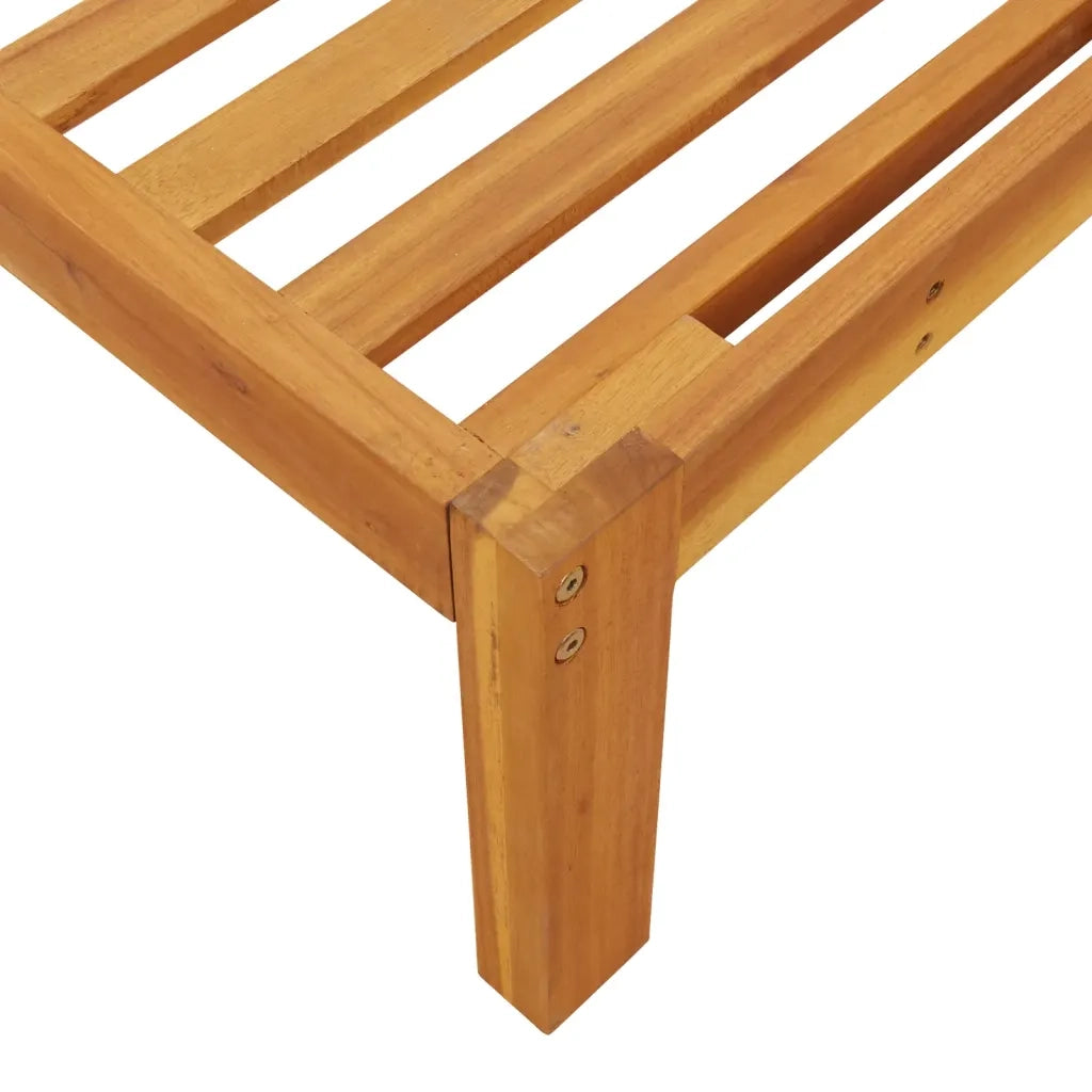 Set Divano Pallet da Giardino 6 pz con Cuscini Massello Acacia