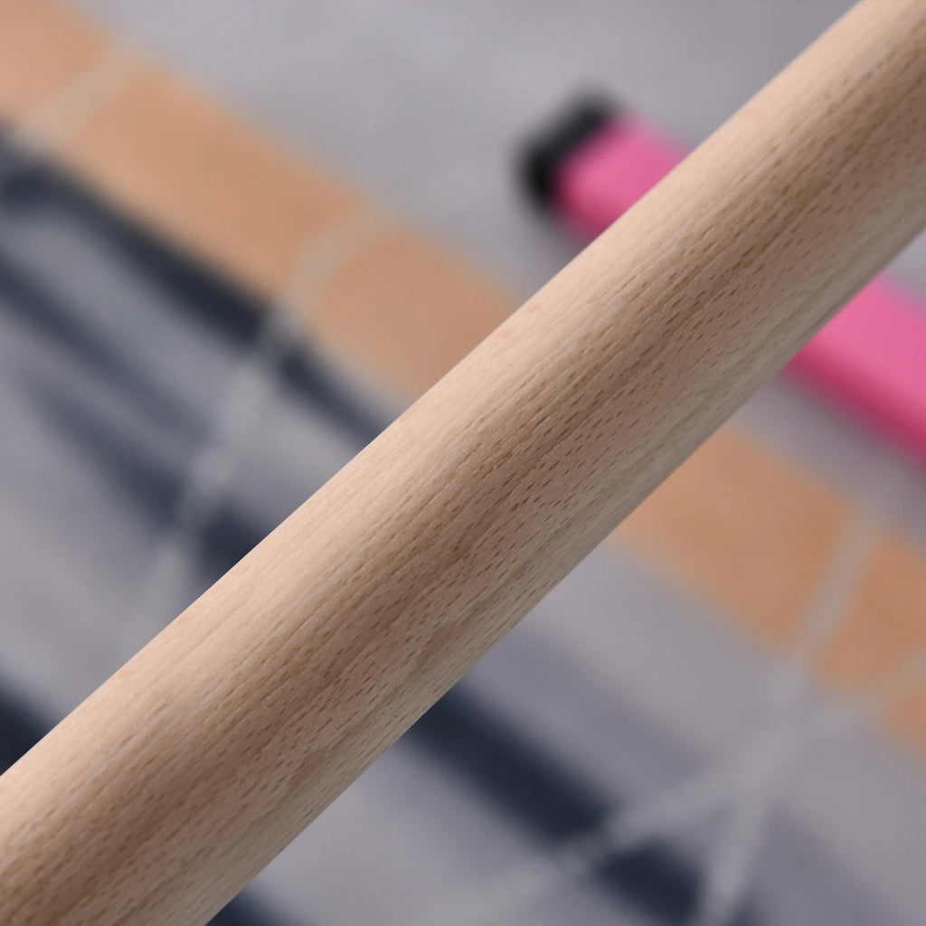 Sbarra per Ginnastica Bambini ¨C Minimal ¨C Rosa, Legno e Metallo, Regolabile