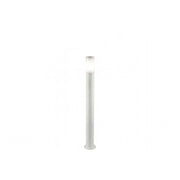 Palo Alto Moderno Panama Alluminio Bianco 1 Luce E27 350Cm