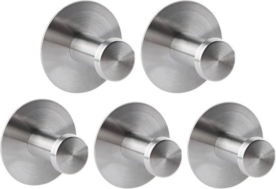 Sostegno per Asciugamani con Viti Autoadesive - 5 Viti in Acciaio Inox
