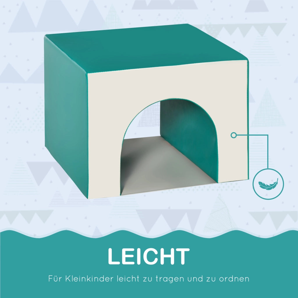 Blocchi da costruzione in schiuma morbida per bambini ¨C Minimal ¨C grigio chiaro