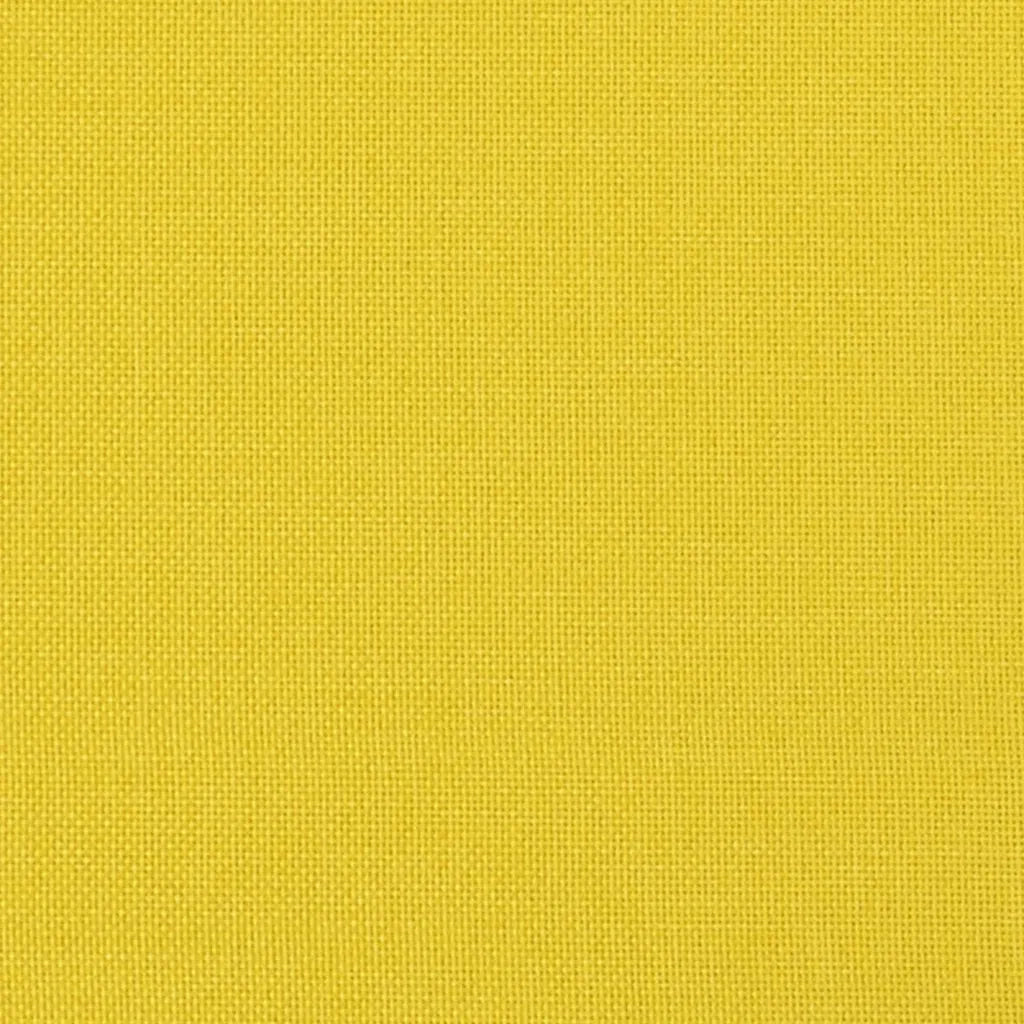 Divano Letto Giallo Chiaro in Tessuto 351885