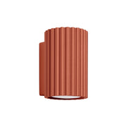 Lampada da parete KARBON 10 rosso ocra