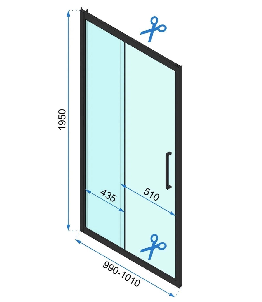 Cabina Doccia Rapid Slide Chrom 160x90
