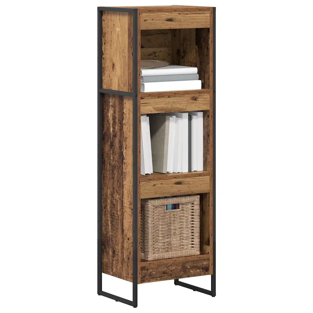 Armadio per Libri Legno vecchio 40 x 30 x 121 cm 886370