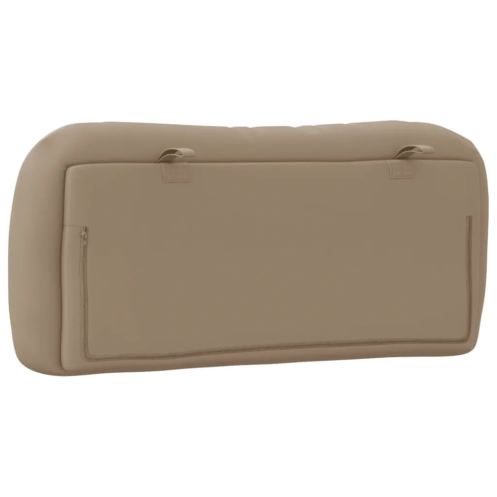 Cuscino Testiera Hvar Cappuccino 90 cm in Similpelle 374548
