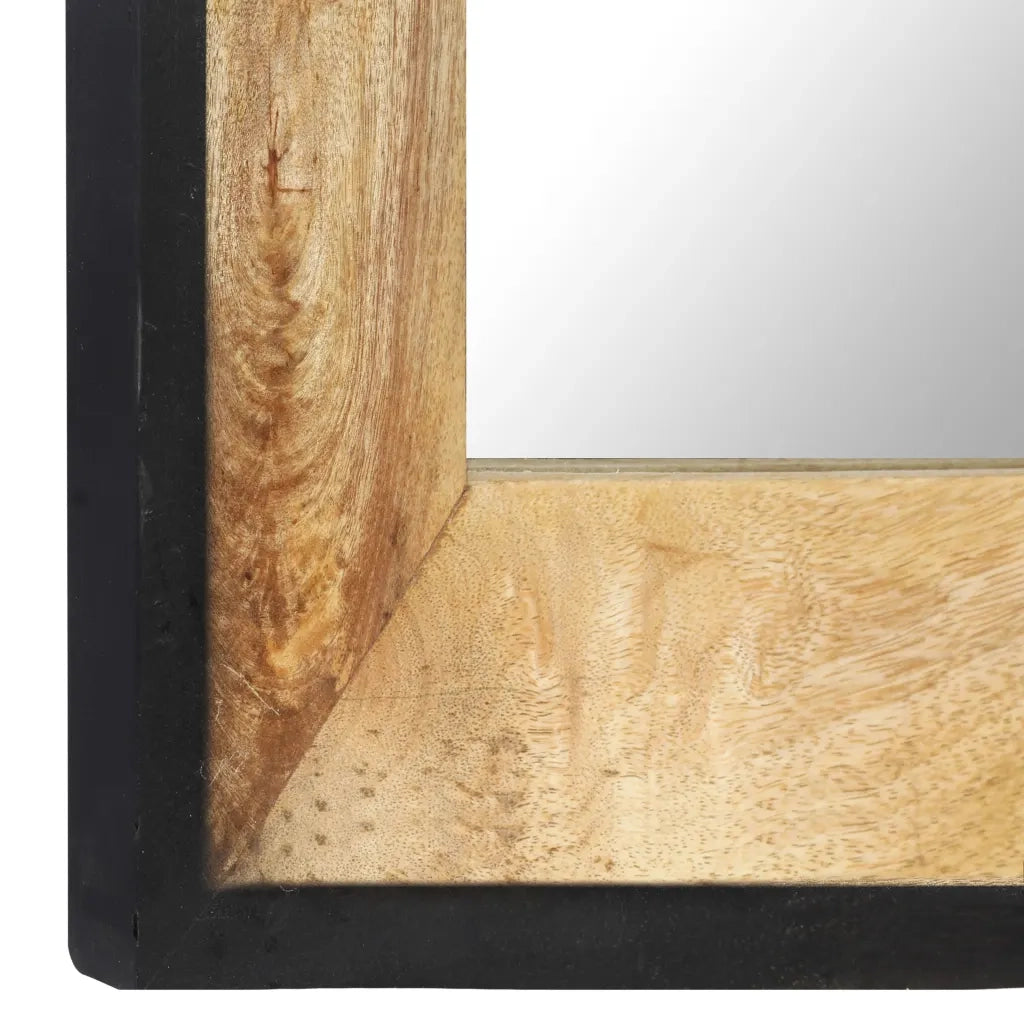 Specchio 110x50 cm in Legno Massello di Mango 321631