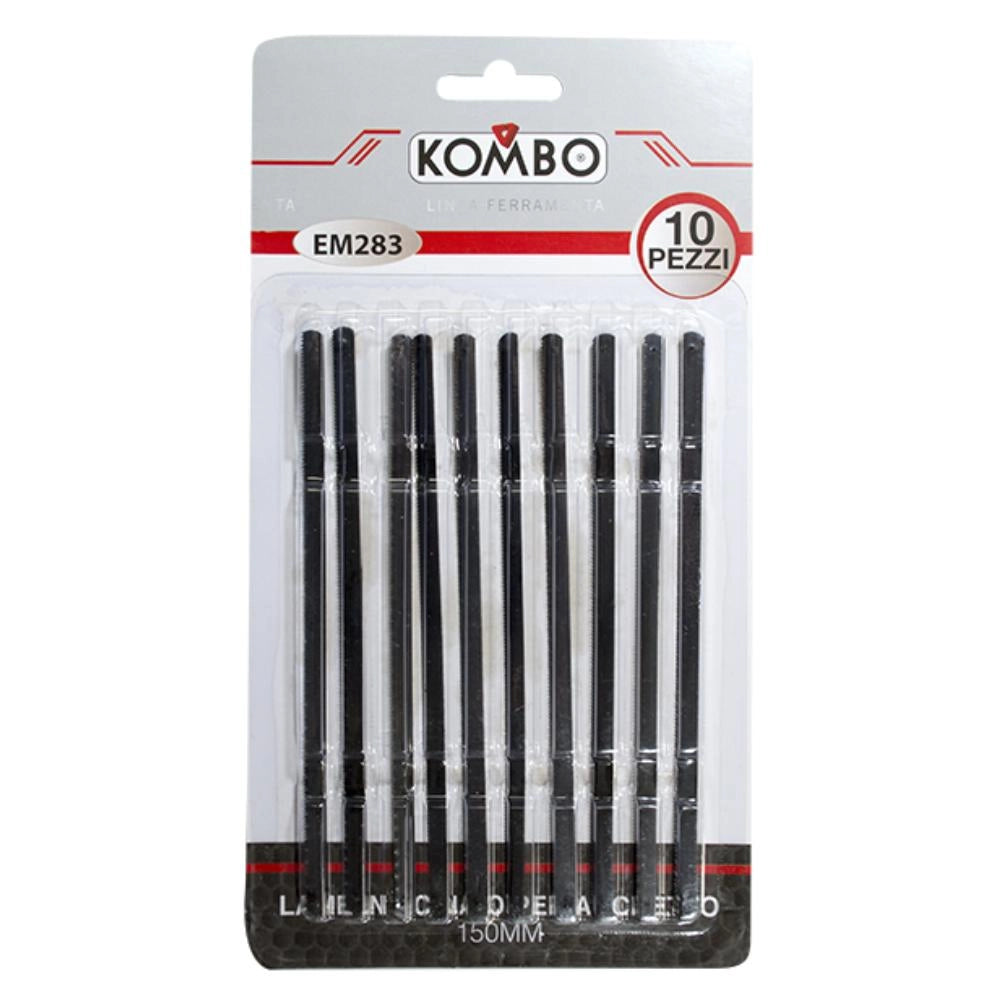 Set 10 Lame di Ricambio per Seghetti ad Arco 150mm