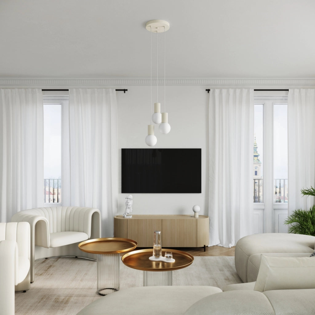 Lampada da tavolo HALO beige