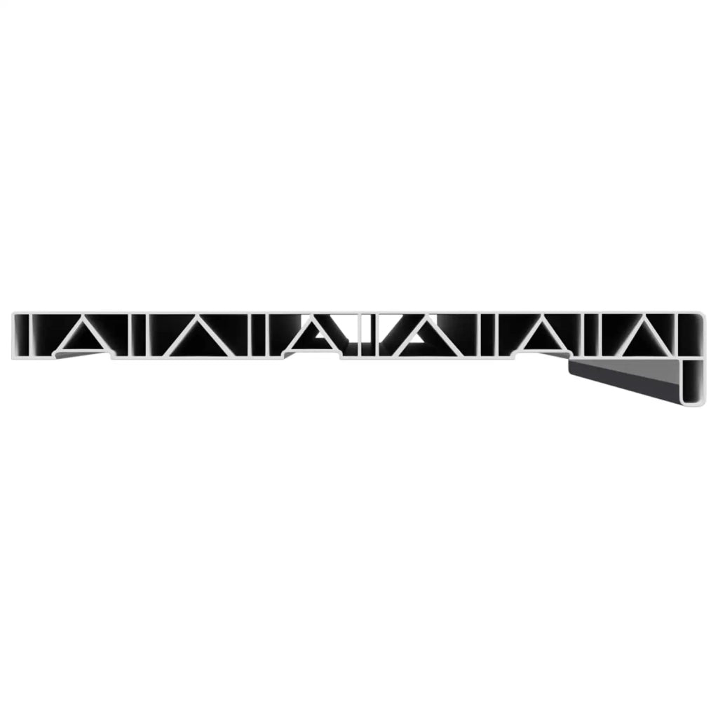 Soglia della Finestra Antracite con Venature del Legno PVC CFW3976928