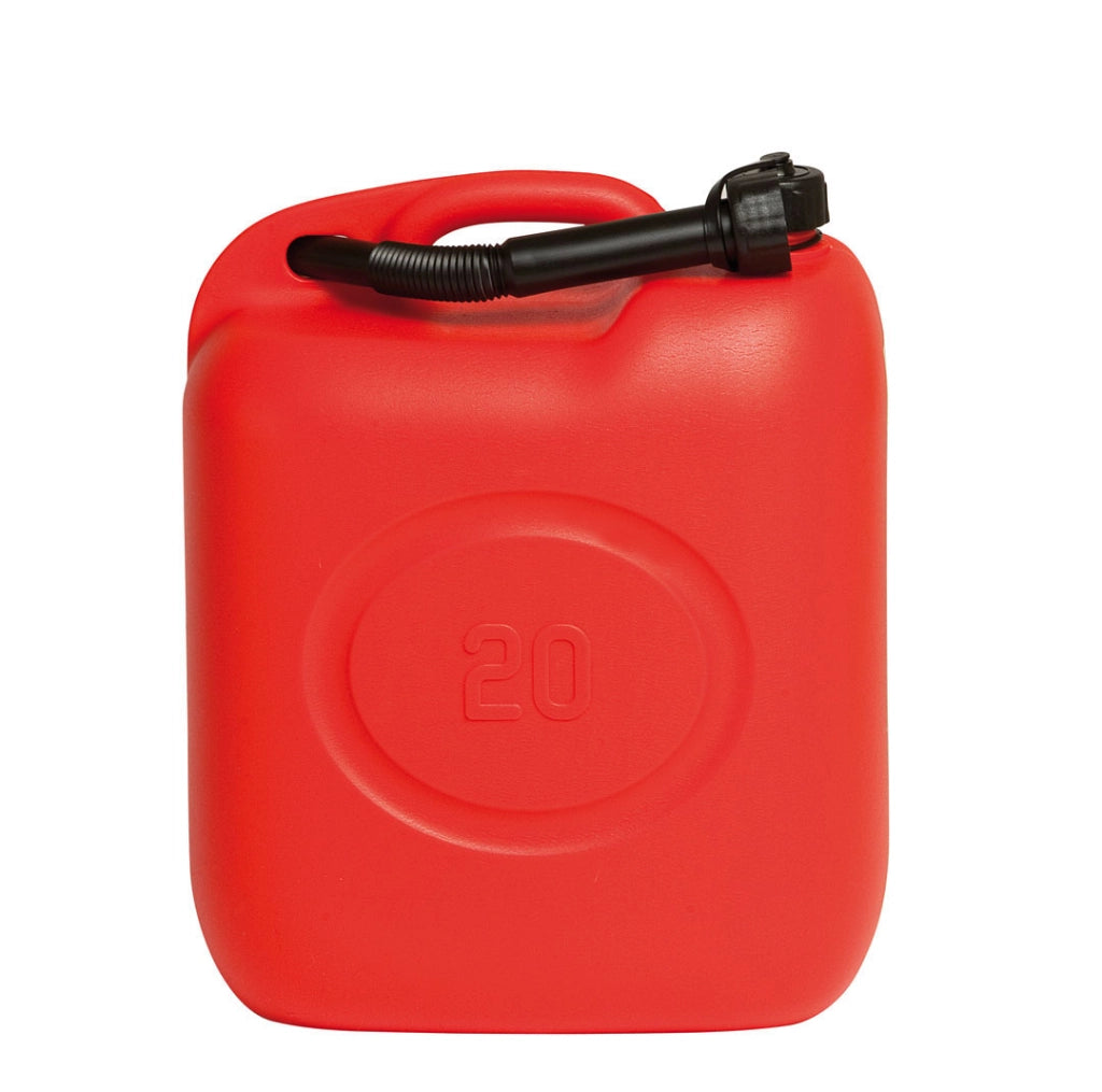 Tanica Benzina 20 Litri LT Omologata per Carburante Gasolio Bidone con beccuccio