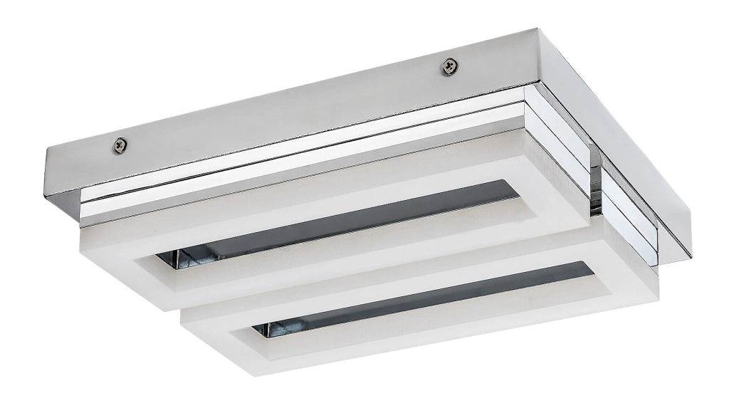 Plafoniera bagno LED 24W Rabalux Blas IP44 cromo 4000K