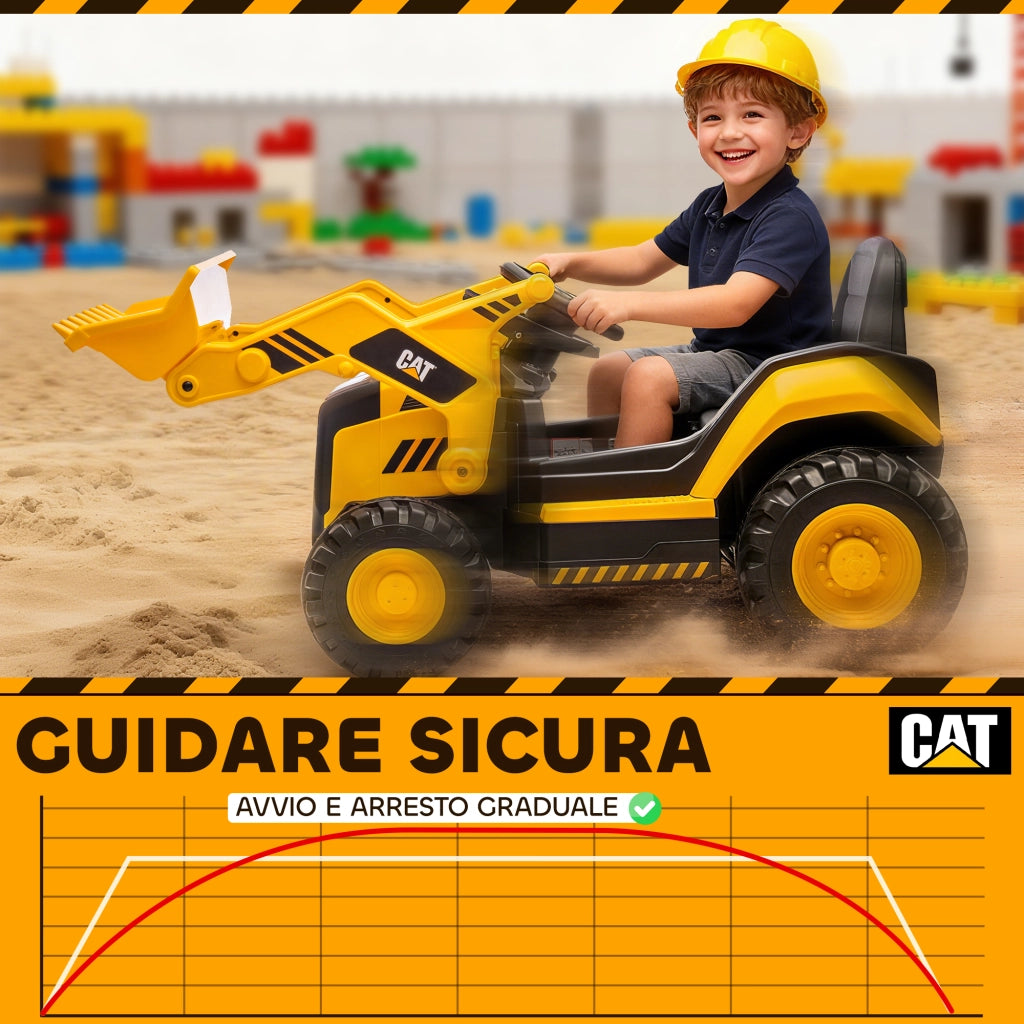 Ruspa Elettrica per Bambini ¨C Minimal ¨C Giallo