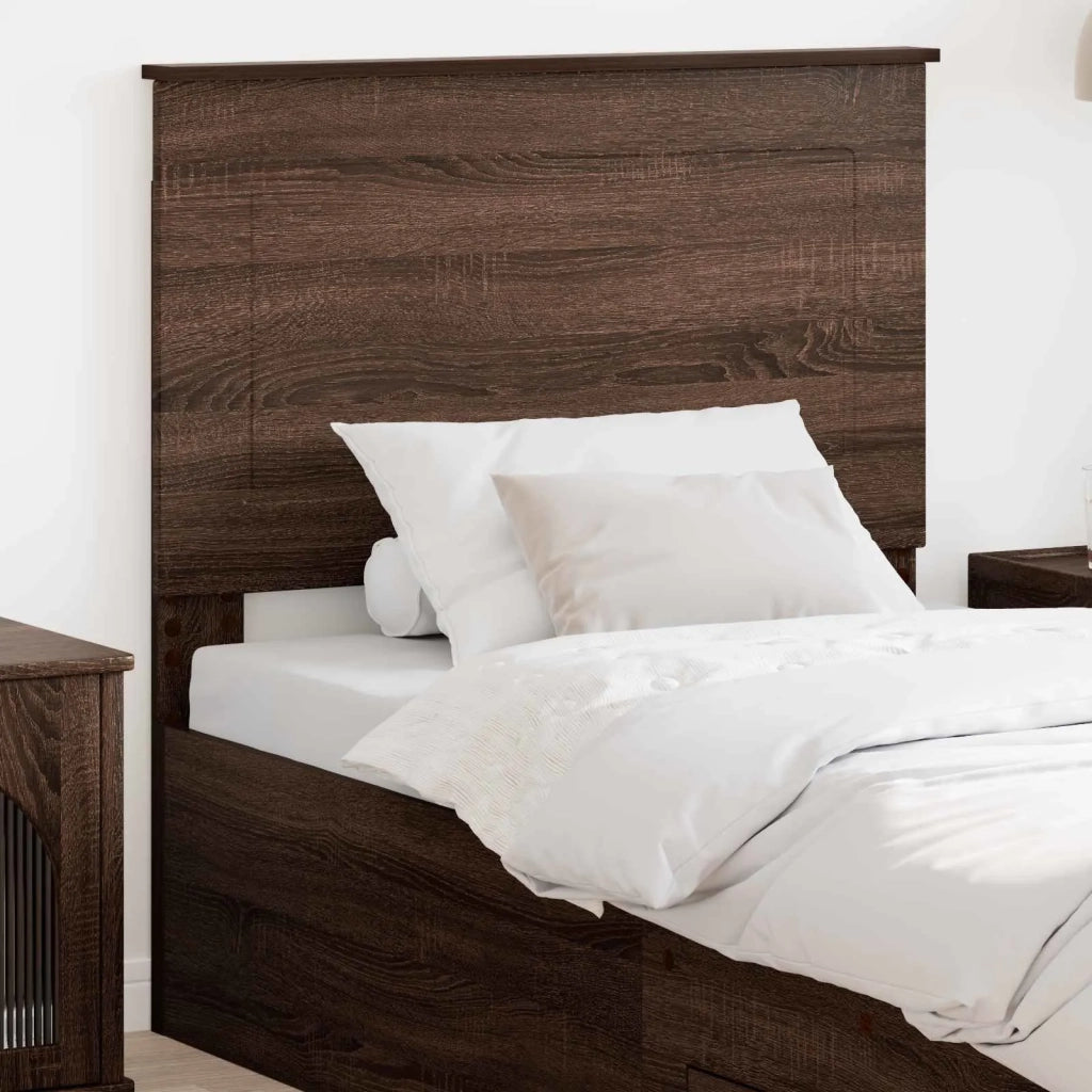Testiera Quercia marrone 100 cm Legno ingegnerizzato 887700