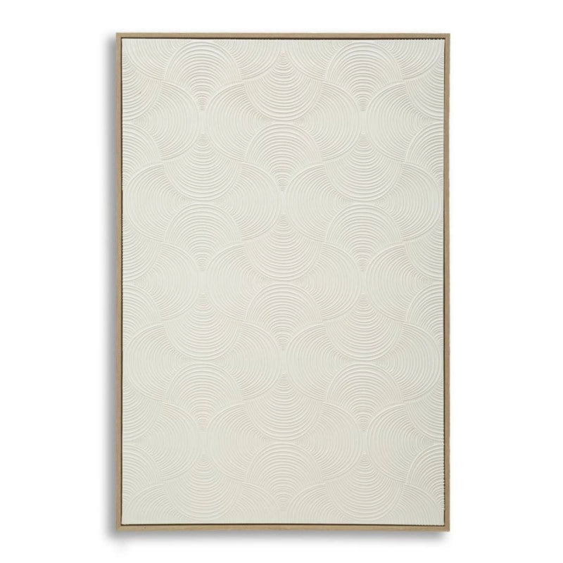 Dipinto Su Tela Semplicity Con Cornice -a- cm 80x3,8x120