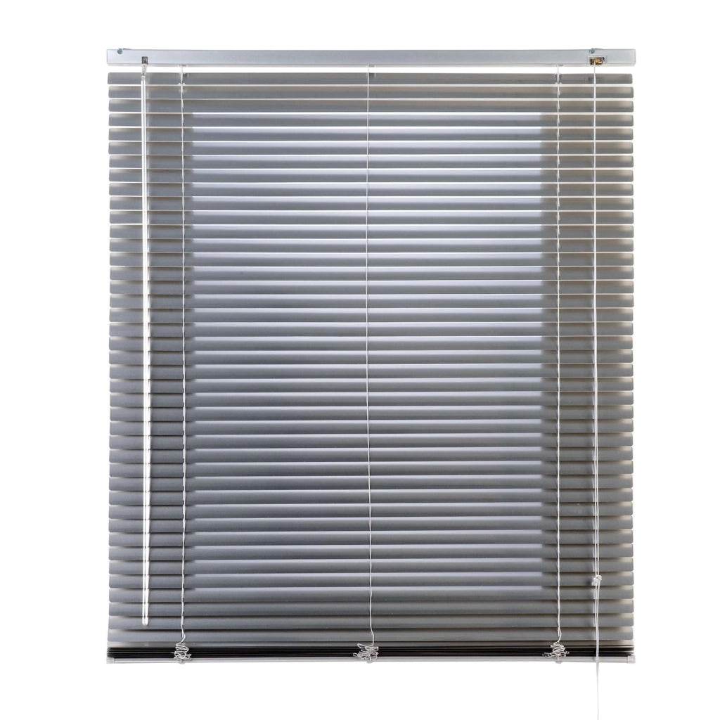 Tende Veneziane in Alluminio con Corda Autobloccante, Argento 90x160