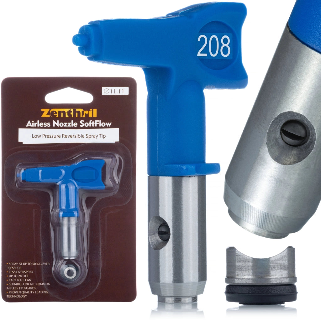 Ugello di Spruzzatura Bassa Pressione Zenthril SoftFlow Modello 208 – Precisione 10 cm