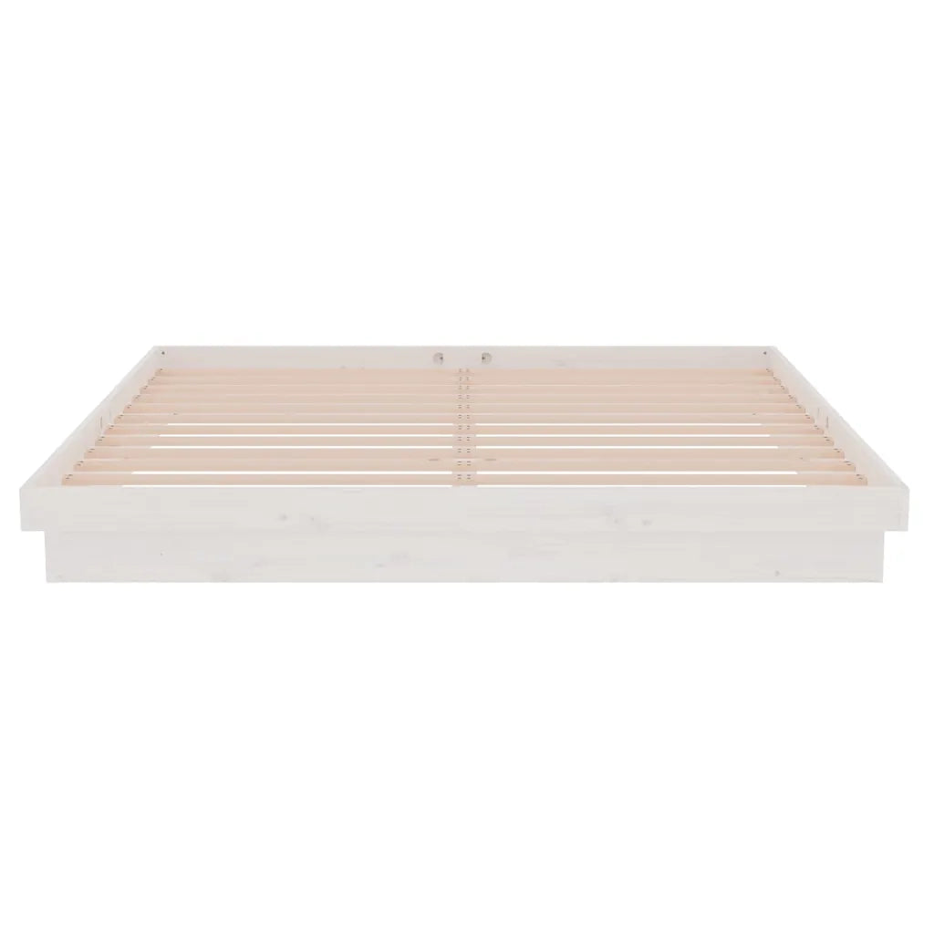 Giroletto Bianco in Legno Massello 180x200 cm Super King 819923