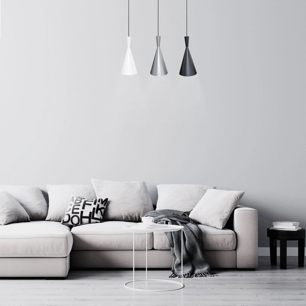 Lampada a sospensione Rabalux Trincola 3xE27 nera 70cm