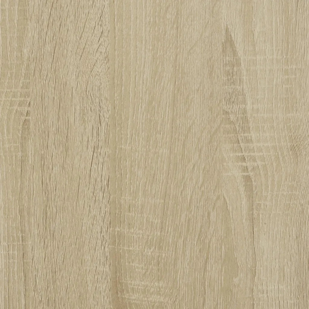 Toeletta con Specchio-Tavolo da Vanit¨¤ Rovere Sonoma 100x45x76 cm