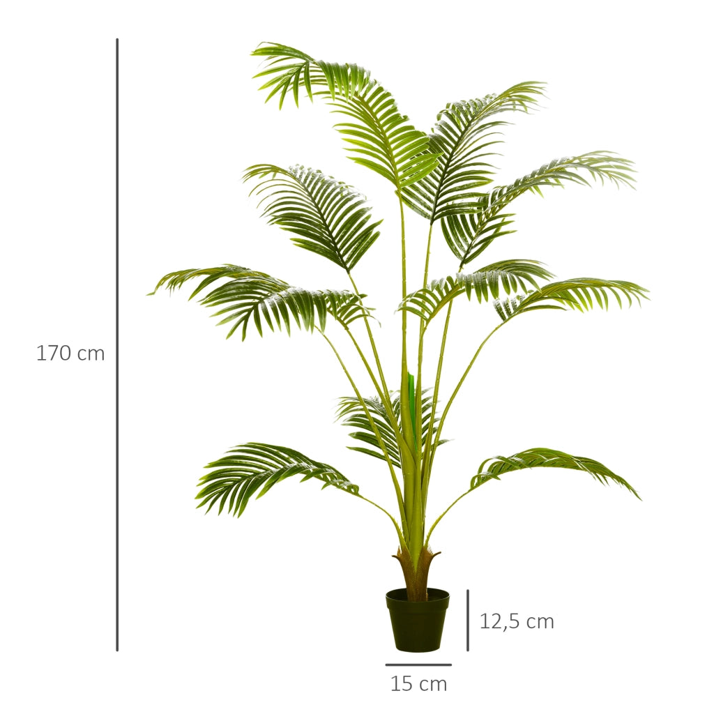 Palma Areca Artificiale ¨C Minimal ¨C Verde 170 cm ?15 cm