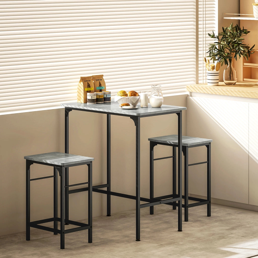 Tavolo da pranzo ¨C Minimal ¨C Grigio 120x80x75 cm
