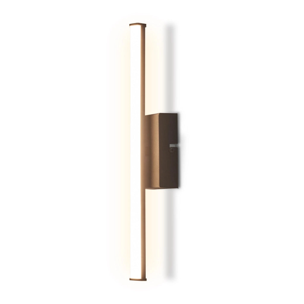 ZMH Lampada da soffitto Moderna applique da parete a LED da interno 34 cm 3000K nera per corridoio