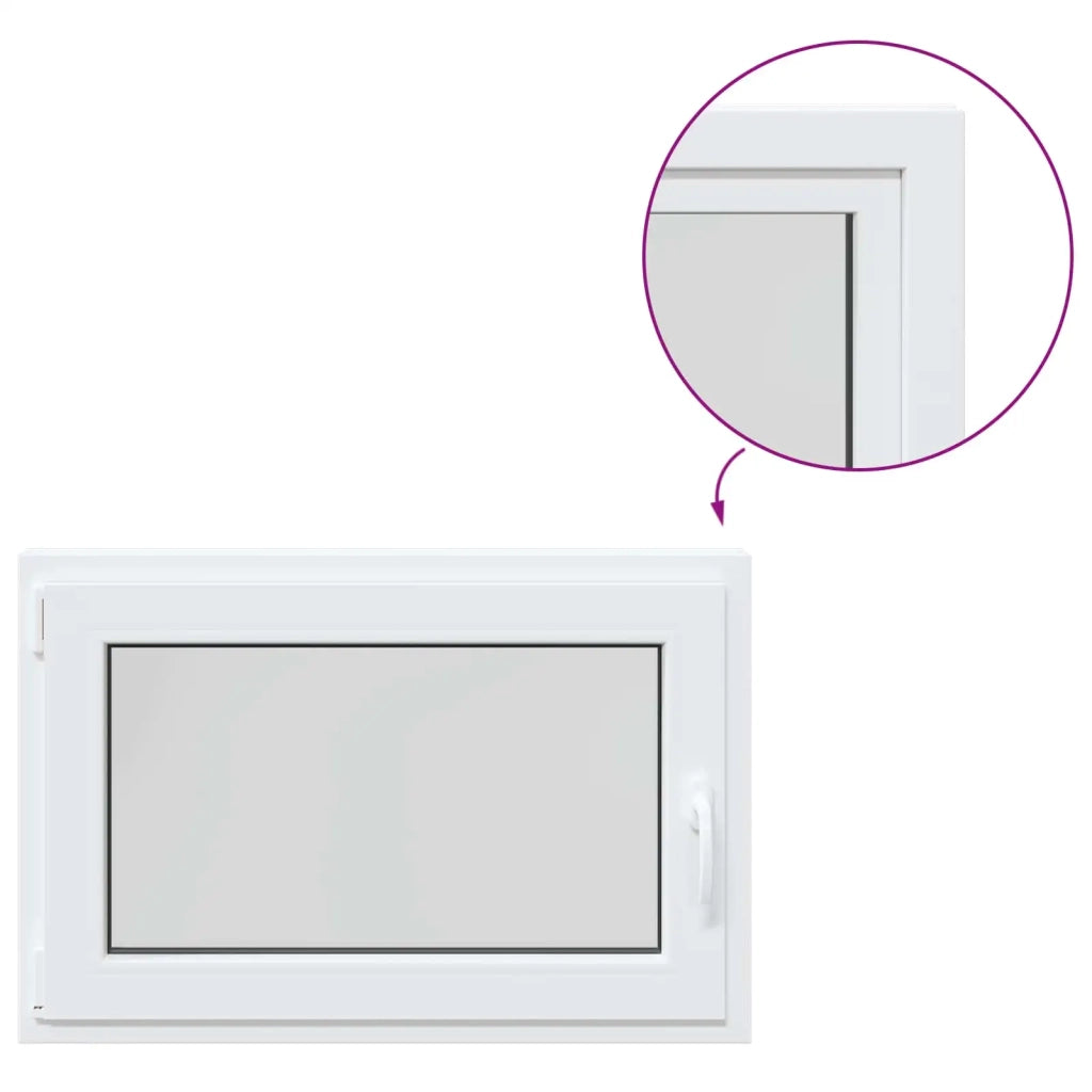 Finestra per Soffitta RISOR 95 x 50 cm PVC e Vetro 42047825